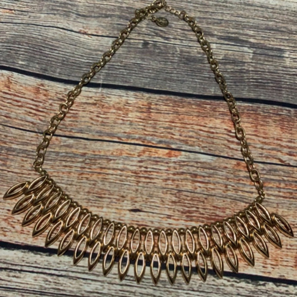 Icing Gold Chunky Necklace
